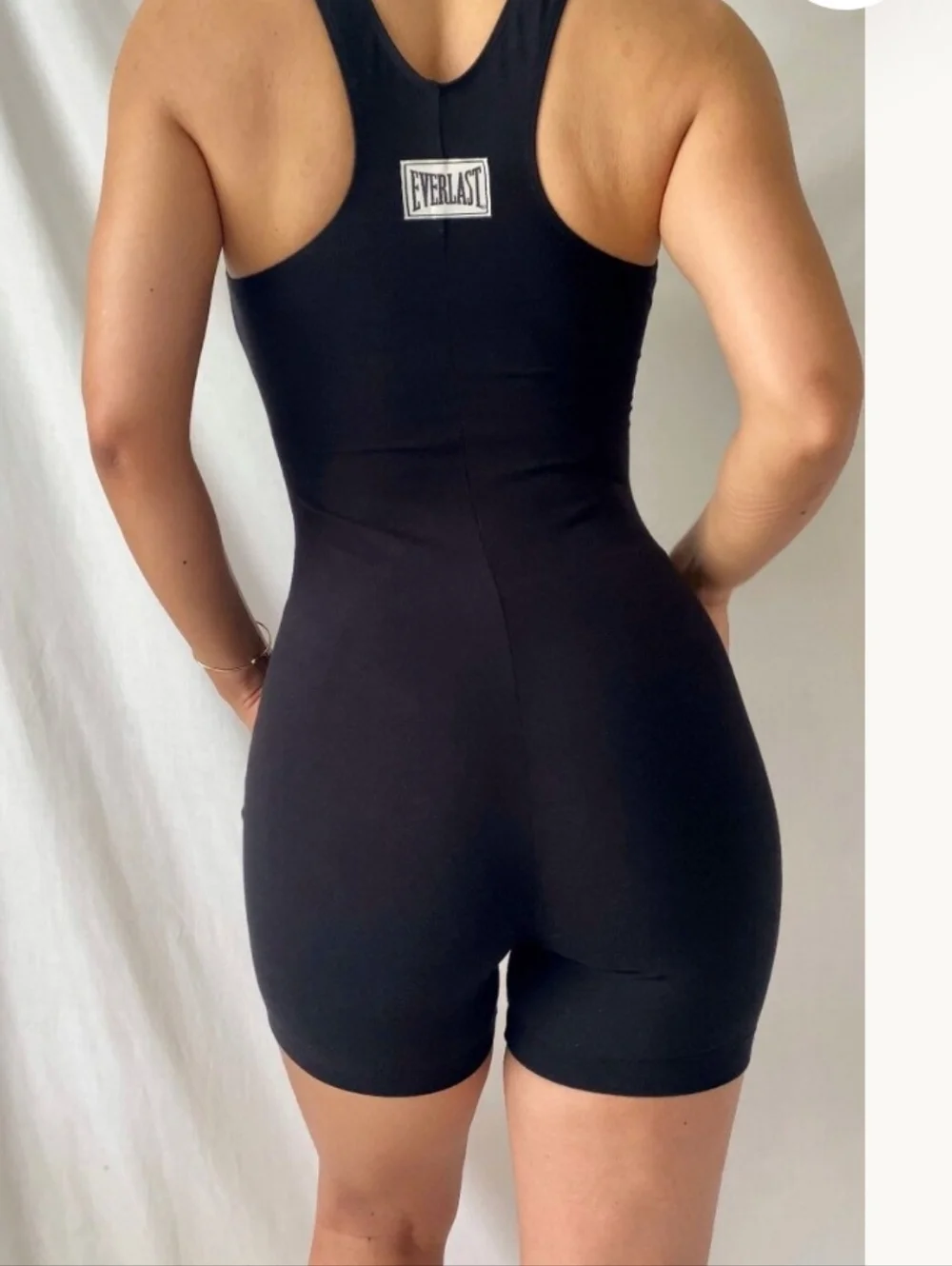 Everlast Navy Blue Athletic Tank Romper Singlet Medium - Picture 3 of 14